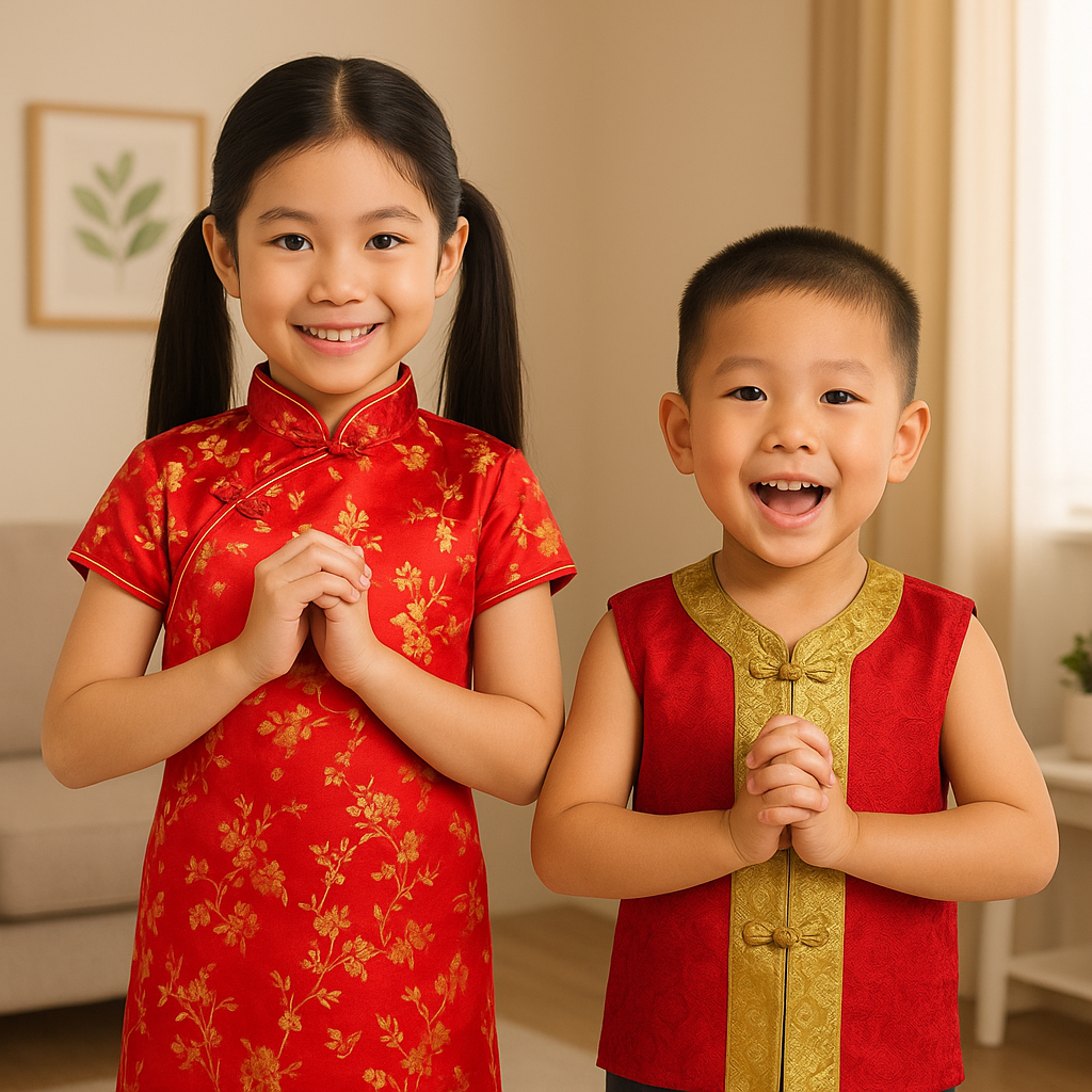 Kids learning together